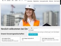 emchberger.ch Webseite Vorschau