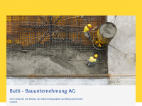 butti.ch Webseite Vorschau