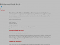 paul-roth.ch Webseite Vorschau