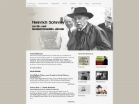 heinrich-sohnrey.de Webseite Vorschau