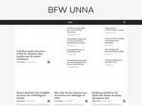 bfw-unna.de Webseite Vorschau