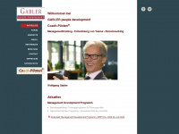 gabler-people-development.com Webseite Vorschau