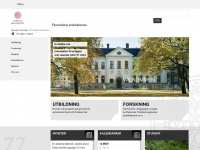 filosofi.uu.se Webseite Vorschau