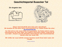 buseckertal.de Webseite Vorschau