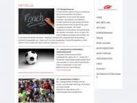 ludwigshafener-sportverband.de Webseite Vorschau