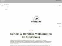mooshaus.at Webseite Vorschau