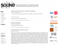 soundmediaculture.net Webseite Vorschau