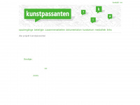 kunstpassanten.ch Webseite Vorschau
