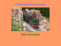 didis-gartenbahn.de Webseite Vorschau