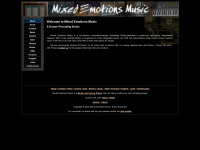 mixedemotionsmusic.com Webseite Vorschau
