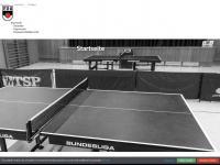 tischtennisabteilung.de Webseite Vorschau