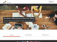 tax-news.pwc.de Webseite Vorschau