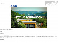 ttc-lorchhausen.de Webseite Vorschau