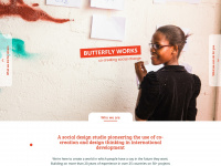 butterflyworks.org Webseite Vorschau