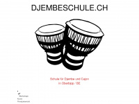 djembeschule.ch Webseite Vorschau