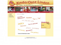 kinderoase-linden.de Webseite Vorschau