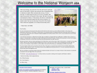 nationalwonjeon.com Webseite Vorschau