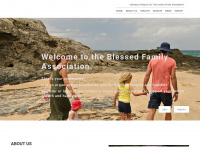 blessedfamilies.org Webseite Vorschau