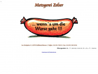 metzgerei-zelser.de Webseite Vorschau