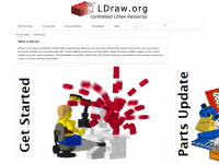 ldraw.org Webseite Vorschau