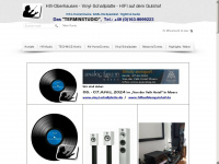 vinyl-schallplatte.de Webseite Vorschau