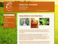 heilpraxis-artemisia.de Webseite Vorschau