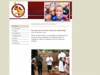 firstaidforafrica.de Webseite Vorschau