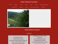 gasthof-schuster.com Webseite Vorschau