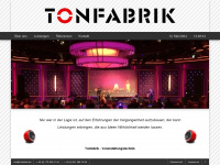 tonfabrik.de Webseite Vorschau
