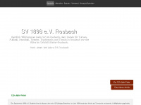 sv98rosbach.de Webseite Vorschau