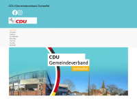 cdu-scheessel.de Webseite Vorschau
