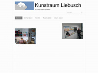 kunstraum-liebusch.de Webseite Vorschau