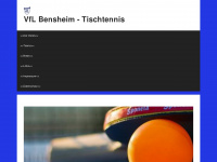 tischtennis-bensheim.de Webseite Vorschau