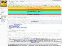 priuswiki.de Webseite Vorschau