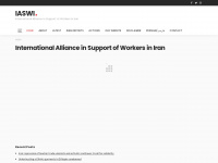 workers-iran.org Webseite Vorschau