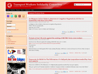 transportworkers.org Webseite Vorschau