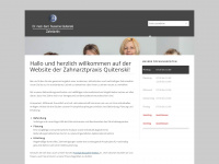 zahnarztpraxis-quitenski.de Webseite Vorschau
