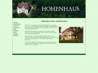 hohenhaus.net Webseite Vorschau