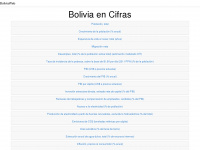 boliviaweb.com Webseite Vorschau