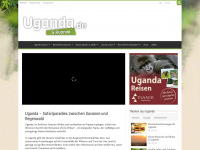 uganda.de Webseite Vorschau