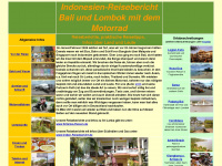 indonesien-reisen.de Webseite Vorschau