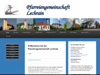 pg-lechrain.de Webseite Vorschau