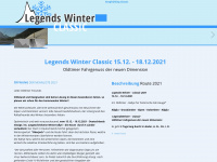 legendswinter-classic.de Webseite Vorschau