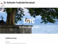 sgyc.ch Webseite Vorschau