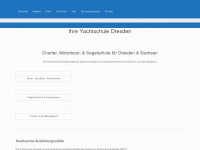 yachtschule-dresden.de Webseite Vorschau