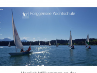 forggensee-yachtschule.de Webseite Vorschau