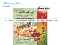 mutter-teresa.com Webseite Vorschau