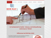 rsm-bau.de Webseite Vorschau