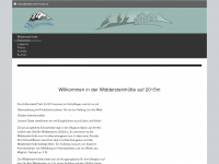 widderstein-huette.at Webseite Vorschau