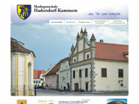 hadersdorf-kammern.at Webseite Vorschau
